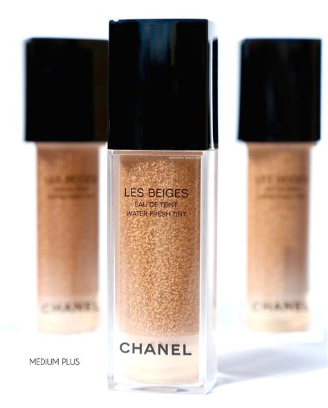 chanel fresh water tint medium|chanel les beiges colour chart.